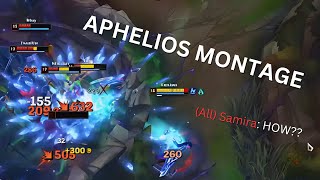 Aphelios Onetrick  Montage [upl. by Anairt575]