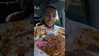 Trying poutine at La Banquise Over 30 amazing poutine creations to explore 🍟🧀 Foodie shorts [upl. by Atinot126]