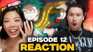 DEKU IS HERE  My Hero Academia Season 7 Episode 12 Reaction [upl. by Aznola]