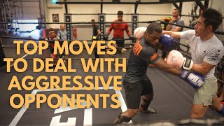 My TOP 9 Moves to Deal w AGGRESSIVE Opponents [upl. by Lenahs]