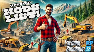 The Ultimate Farming Simulator 22 Mining Mods List [upl. by Vaasta]