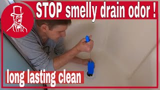 How to clean a smelly drain in shower or sink [upl. by Ahsenet]