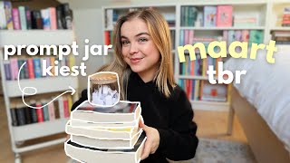 prompt jar kiest welke boeken ik moet lezen in maart 🐝 [upl. by Eahsram]