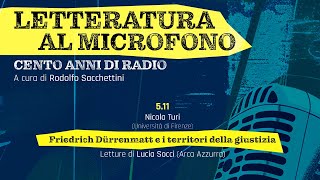 Friedrich Dürrenmatt e i territori della giustizia  5 novembre 2024 [upl. by Aisatana]