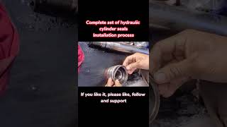 Complete Hydraulic Cylinder Seal Replacement A StepbyStep DIY Guide [upl. by Nylsirhc]