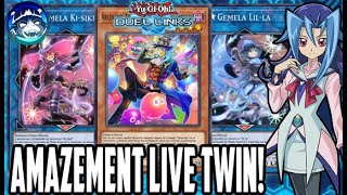 😍CADA VEZ MAS ATRACTIVAS ESTAS WAIFUS👄  NUEVO AMAZEMENT⭐TWIN DECK  YuGiOh Duel Links [upl. by Berri798]