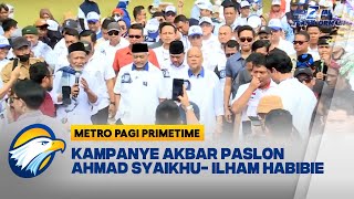 Kampanye Akbar Pasangan Asih Metro Pagi Primetime [upl. by Bhayani]