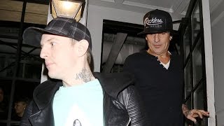 Tommy Lee And Deadmau5 Dine At Gracias Madre [upl. by Keldon]