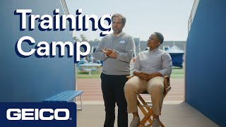 Training Camp Teaser  GEICO Insurance Commercial [upl. by Animar6]