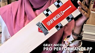 Gray Nicolls Pro Perfomance PP English Willow Cricket Bat [upl. by Kelson224]