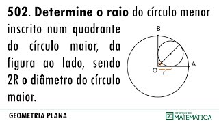 C13 SEMELHANÇA DE TRIÂNGULOS E POTÊNCIA DE PONTO 502 [upl. by Karlen]