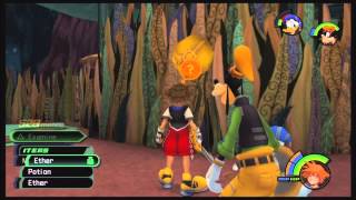 Kingdom Hearts 1 HD English Walkthrough Looking For Alice In Wonderland [upl. by Tshombe135]