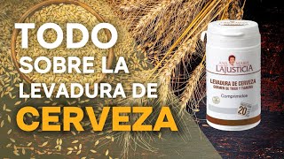 TODO SOBRE LA LEVADURA DE CERVEZA  ANA MARÍA LA JUSTICIA [upl. by Eyahsal]