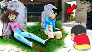 GTA 5  Shinchan Mom amp Dad Dead in Car Accident😭  Gta 5 tamil  Gta 5 mods [upl. by Hospers]