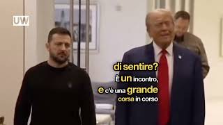 Incontro TRUMP  ZELENSKY tradotto in ITALIANO oggi NEW YORK 2024 [upl. by Werbel]