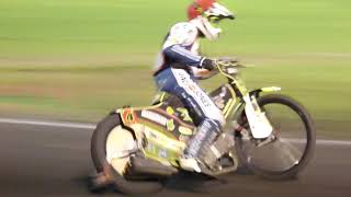 Speedway Veenoord Gouden Helm 29 sept 2018 Heat 9 1e david wallinger 2e markus hillebrand 3e v [upl. by Hanover]