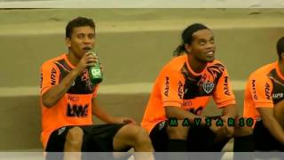 Ronaldinho Gaucho Freestyle legend  football rare skills warm up training  part2 [upl. by Otrebmuh]