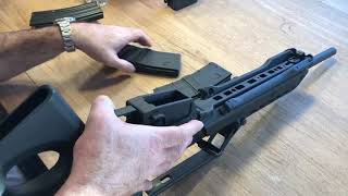 Aftermarket Sphur Magwell for HK SL8 Use AR15 magazines instead of expensive proprietary ones [upl. by Ariuqahs]