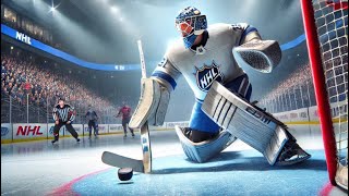 Trying to store a goaly goal in NHL 24 [upl. by Eradis]