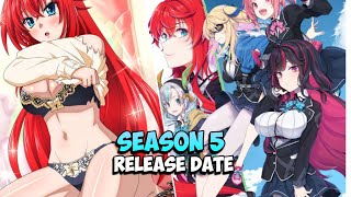 High School DxD Season 5 Release Date New Updates [upl. by Rizan]