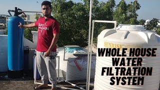 Whole House Water Filtration System  Tank Water Filtration System [upl. by Mika116]