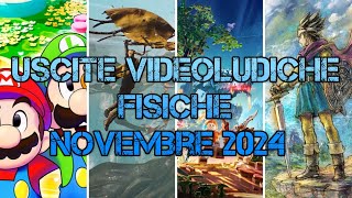 Uscite Videoludiche Fisiche Novembre 2024 [upl. by Fasta778]