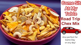 Road Trip Chex Mix  also perfect for game day Great Snack  Satisfies your munchies [upl. by Enilecram]