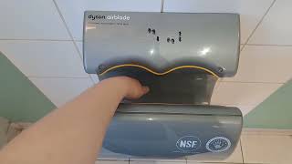 John Lewis Bluewater Ladies WC Ideal Standard Countertop sink amp Dyson airblade AB03 [upl. by Hill]