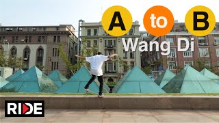 Wang Di Skates Shanghai China  A to B [upl. by Wernher]