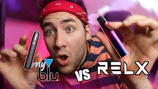 GUERRA DE PODS  MY BLU vs RELX  EL MEJOR KIT DE VAPE PARA EMPEZAR A VAPEAR [upl. by Vizza]