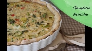 Kochen mit LadyLandrand  Frühlingsküche  Gemüse Quiche [upl. by Nylirehc420]