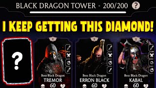 MK Mobile Why Do I Keep Getting This Diamond Black Dragon Tower 200 [upl. by Swift]