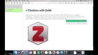 Citing with Zettlr [upl. by Amik]
