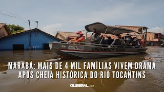 Marabá mais de 4 mil famílias vivem drama após cheia histórica do rio Tocantins [upl. by Neetsirk]