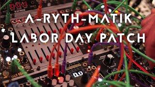 Forge Rhythm Experiment  Labor Day modulove eurorack modularsynth [upl. by Aggappora]