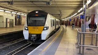 Thameslink Class 700 Train Observations [upl. by Aronoh]