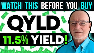 InDepth Review of QYLD Covered Call ETF with 115 Dividend Yield Pays Monthly [upl. by Atinnek]