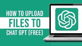 How to Upload Files to ChatGPT  Uploading Files to ChatGPT [upl. by Ahsel547]