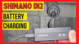 Shimano Di2 Charging How to Charge your Di2 Battery and Check Battery Status shimano di2 [upl. by Naujad]