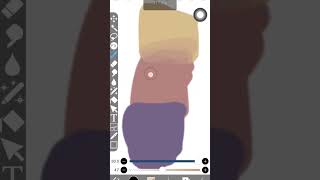 how to blend colors in ibispaintx ✨ artdigitalartibispaintxshorts [upl. by Nosyt]