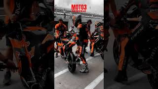 Moto3 Pit Lane  Red Bull KTM Ajo ktm moto3 race [upl. by Amek]