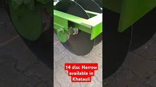 14 disc Harrow available in Khatauli 98706 08363 [upl. by Moulton]