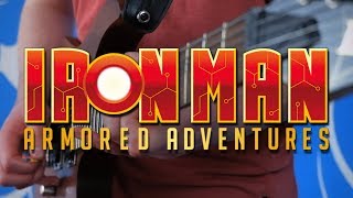 Iron Man Armored Adventures Theme on Guitar [upl. by Aelegna]