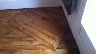 Rénovation parquet ★ Combler lemplacement dune cheminée [upl. by Hayouqes]