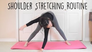 Shoulder stretches for flexibility [upl. by Anthe306]