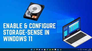 How to Enable and Configure Storage Sense in Windows 11 – Automatically Free Up Space [upl. by Fugere854]