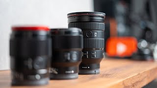 3 SONY Lenses I Wish I Bought SOONER [upl. by Anniala]