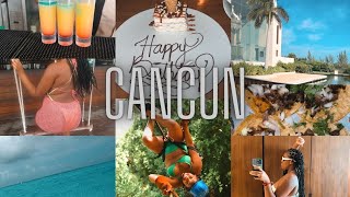 TRAVEL VLOG Cancun Mexico Grand palladium cenote taboo atv’s party boat and MORE [upl. by Jollanta]