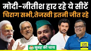 ABP C Voter Opinion Poll Modi Nitish हार रहे ये सीटें Chirag सभी Tejashwi इतनी जीत रहे [upl. by Nylekoorb]