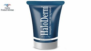 HaloDerm Advanced Skin Tag Remover amp Mole Remover  All Natural Skin Tag Cream  Remove up to 10 Ski [upl. by Aihsyla130]